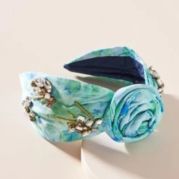 Anthropologie embellished headband new with tags Seline Bead-Embellished Headband | Anthropologie UK main image 4